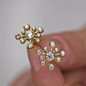 "925 Silver Plated Stud Earrings Party Wedding for Women, GPMB1770